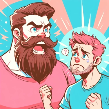 Explique por que a barba cresce mais rápido em alguns homens?