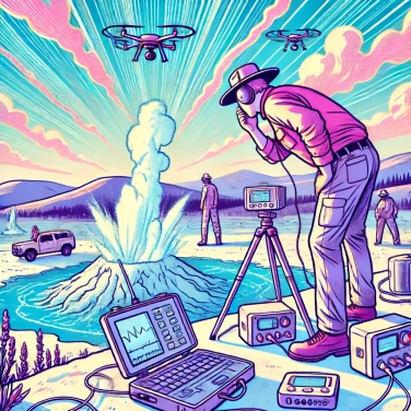 Explique por que a caldeira de Yellowstone é monitorada de perto pelos cientistas?
