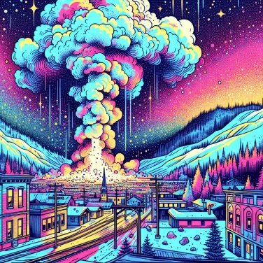 Explique por que a cidade de Centralia (nos Estados Unidos) está enfrentando um incêndio subterrâneo há décadas?