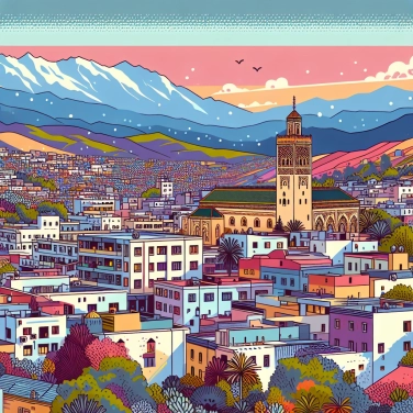 Explique por que a cidade de Ifrane (no Marrocos) é apelidada de Suíça marroquina?