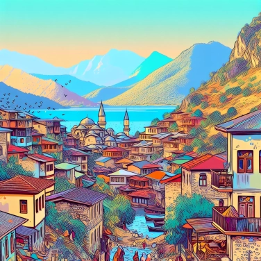 Explique por que a cidade de Kayaköy (na Turquia) está desabitada há quase um século?