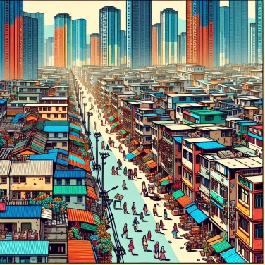Explique por que a cidade de Ordos (na China) está praticamente vazia apesar de suas infraestruturas?