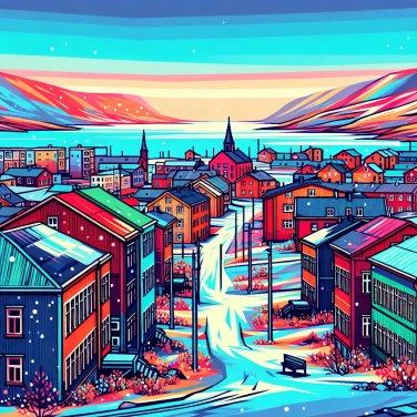 Explique por que a cidade de Pyramiden (na Noruega) se tornou uma cidade fantasma presa no tempo?