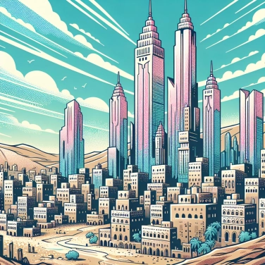 Explique por que a cidade de Shibam (no Iémen) é apelidada de Manhattan do deserto?