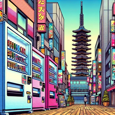 Explique por que a cidade de Tóquio (no Japão) possui tantas máquinas de venda automática?