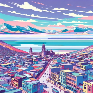 Explique por que a cidade de Uyuni (na Bolívia) faz fronteira com o maior deserto de sal do planeta?