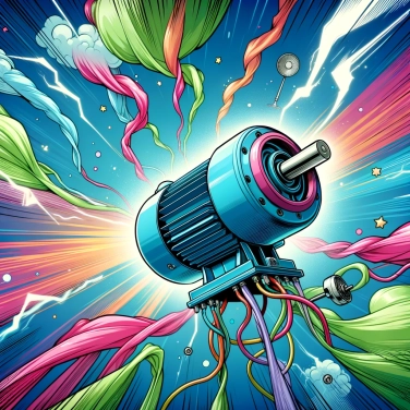 Explique por que a eletricidade pode fazer um motor funcionar?