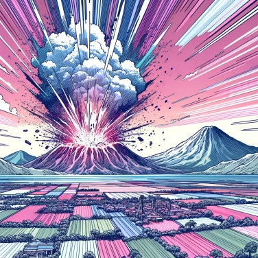 Explique por que a explosão do vulcão Krakatoa em 1883 foi ouvida a milhares de quilômetros de distância?