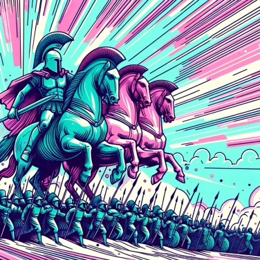Explique por que a guerra de Troia inspirou tantas obras literárias e artísticas?