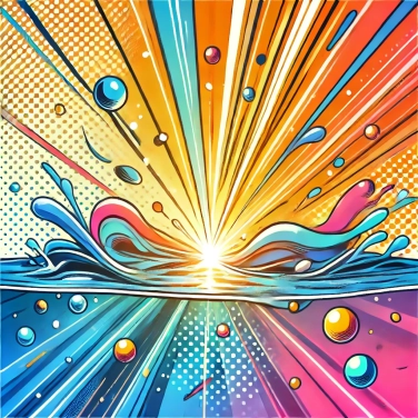 Explique por que a luz viaja mais lentamente na água do que no ar?