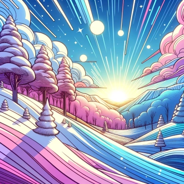 Explique por que a neve é branca?