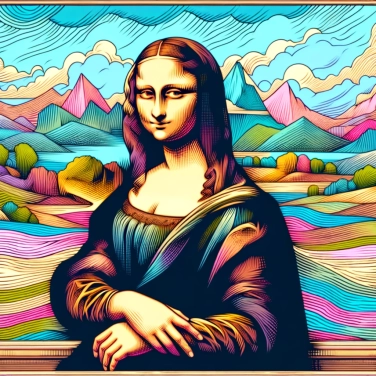 Explique por que a pintura da Mona Lisa, de Leonardo da Vinci, é tão famosa e fascinante para os amantes da arte?