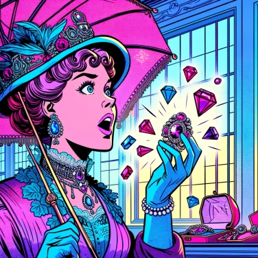 Explique por que a rainha Vitória estava obcecada por joias amaldiçoadas?