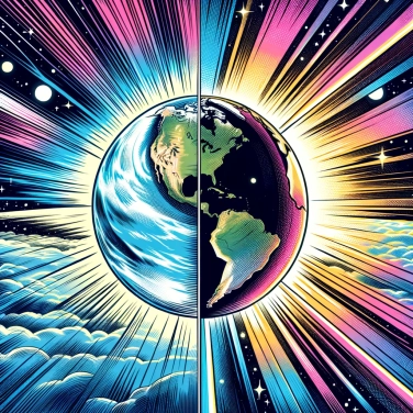 Explique por que a rotação da Terra influencia a duração dos dias?