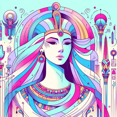 Explique por que a última rainha do Egito, Cleópatra, ficou conhecida por sua beleza e inteligência?