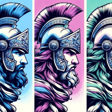 Explique por que Alexandre, o Grande, sempre usava um capacete impressionante?