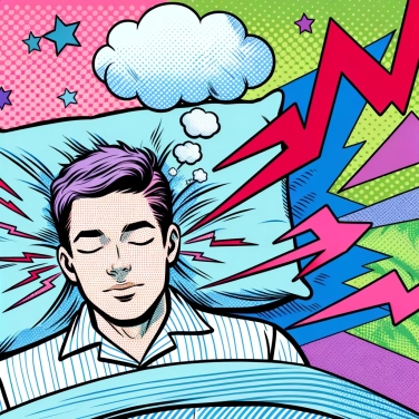 Explique por que algumas pessoas sentem formigamento ao dormir?