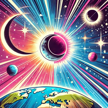 Explique por que algumas regiões do mundo têm eclipses totais com mais frequência do que outras?