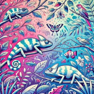 Explique por que alguns animais têm um camuflagem perfeita?