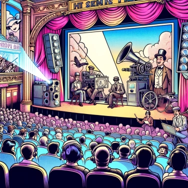 Explique por que alguns filmes são mudos mesmo quando a tecnologia do som já existia?