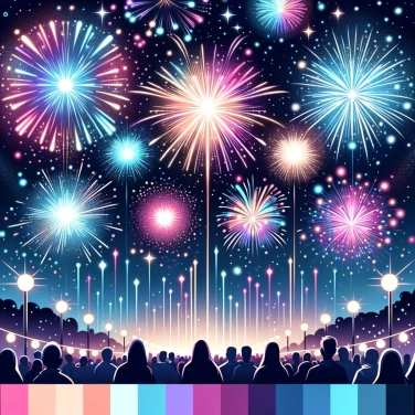 Explique por que alguns fogos de artifício brilham coloridos e outros não?