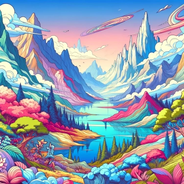 Explique por que alguns paisagens parecem irreais em fotos?