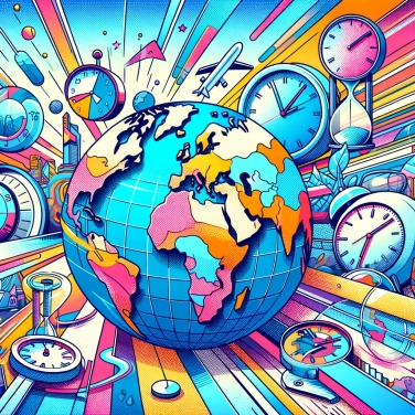 Explique por que alguns países mudam de fuso horário?