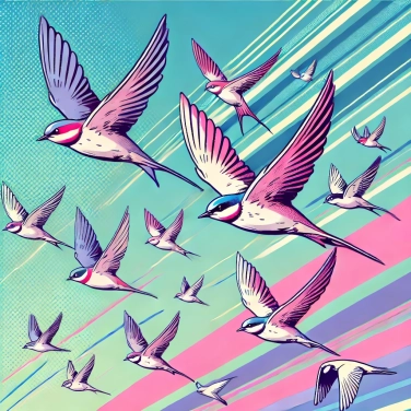 Explique por que alguns pássaros têm uma migração bianual?