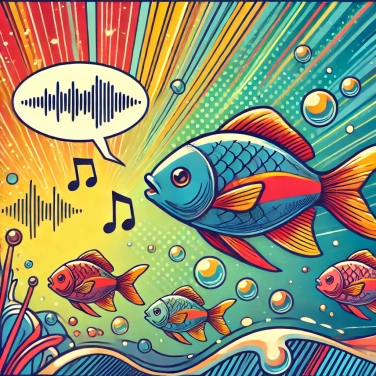 Explique por que alguns peixes podem produzir sons?