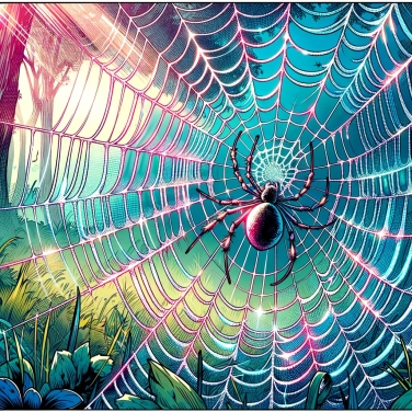 Explique por que as aranhas tecem teias tão resistentes?