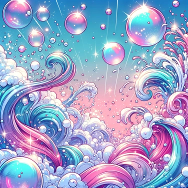 Explique por que as bolhas de sabão têm cores brilhantes?
