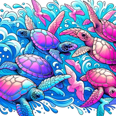Explique por que as carapaças de algumas tartarugas marinhas mudam de cor?