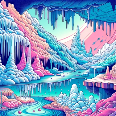 Explique por que as cavernas subterrâneas se formam e como evoluem?