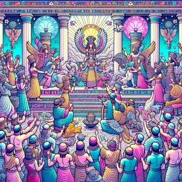 Explique por que as civilizações da Mesopotâmia adoravam divindades múltiplas?
