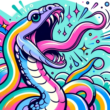 Explique por que as cobras têm a língua bifurcada?