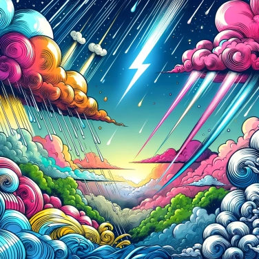 Explique por que as depressões atmosféricas causam chuvas intensas?