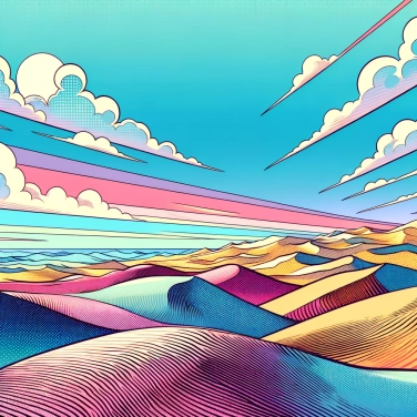 Explique por que as dunas de areia têm uma forma tão perfeita?