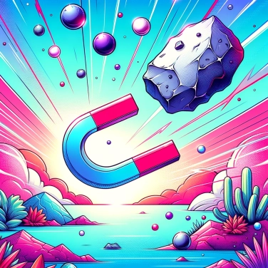 Explique por que as meteoritos são magnéticas?
