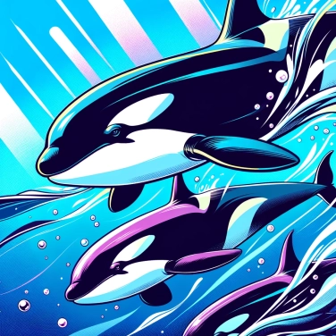 Explique por que as orcas também são chamadas de baleias assassinas?