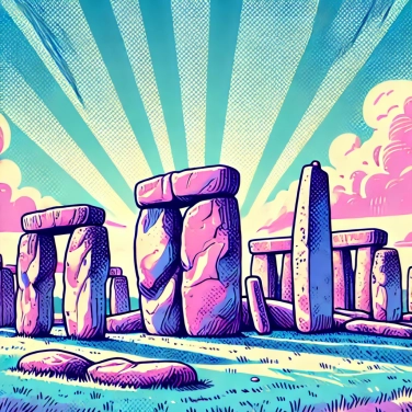 Explique por que as pedras de Stonehenge permanecem em pé há milênios?