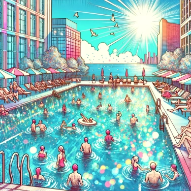 Explique por que as piscinas utilizam cloro?