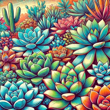 Explique por que as plantas suculentas têm caules grossos e carnudos?