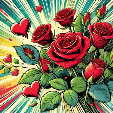 Explique por que as rosas são um dos símbolos mais comuns do amor?