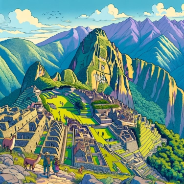 Explique por que as ruínas de Machu Picchu estão tão bem preservadas?