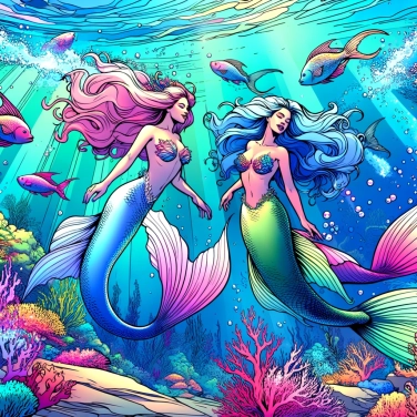 Explique por que as sereias são descritas como metade mulheres, metade peixes?