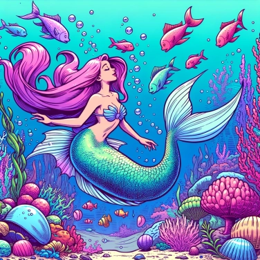 Explique por que as sereias têm uma cauda de peixe?