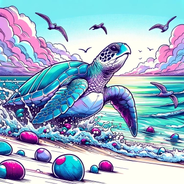 Explique por que as tartarugas marinhas retornam para a mesma praia para botar ovos todos os anos?