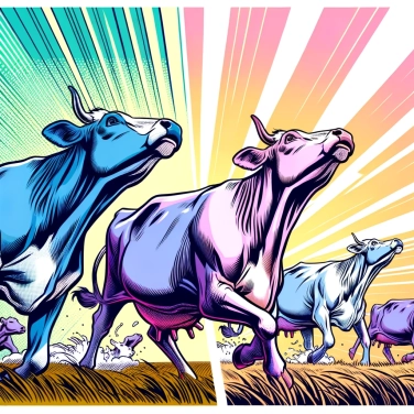 Explique por que as vacas rumina?