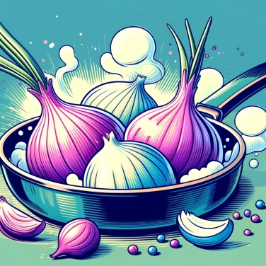 Explique por que cozinhar as cebolas as torna macias e doces?
