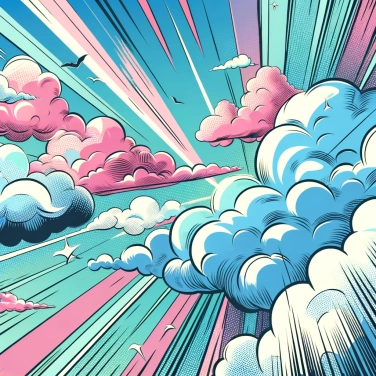 Explique por que é que as nuvens não caem do céu, apesar do seu peso?